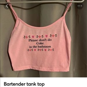 Funny tank top